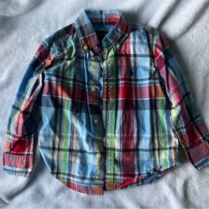 8 toddler boys Ralph Lauren button downs